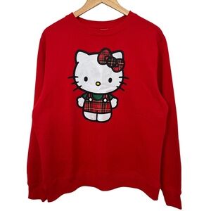 NWT Hello Kitty Holiday Christmas Sweatshirt Women’s XL